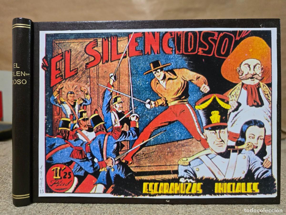 Tebeos: El Silencioso.Completa 15 Tebeos.en un Tomo.Toray.Facsimil