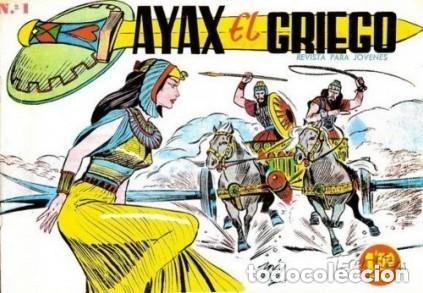 Tebeos: AYAX EL GRIEGO COMPLETA 20 NUMEROS - VER DESCRIPCION - SUB01D