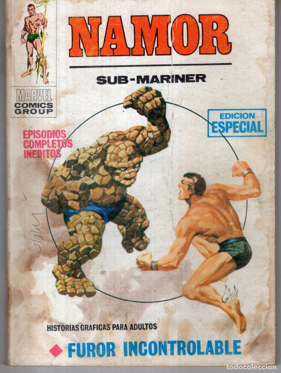 Tebeos: NAMOR N&ordm; 3 VERTICE VOL. 1 POCKETT - VER DESCRIPCION - SUB01D
