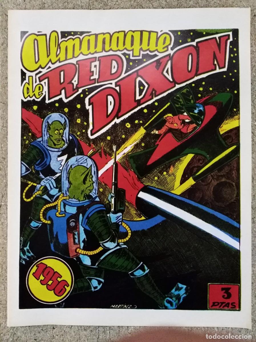 Tebeos: Red Dixon.Almanaque 1956.Marco.Facsimil