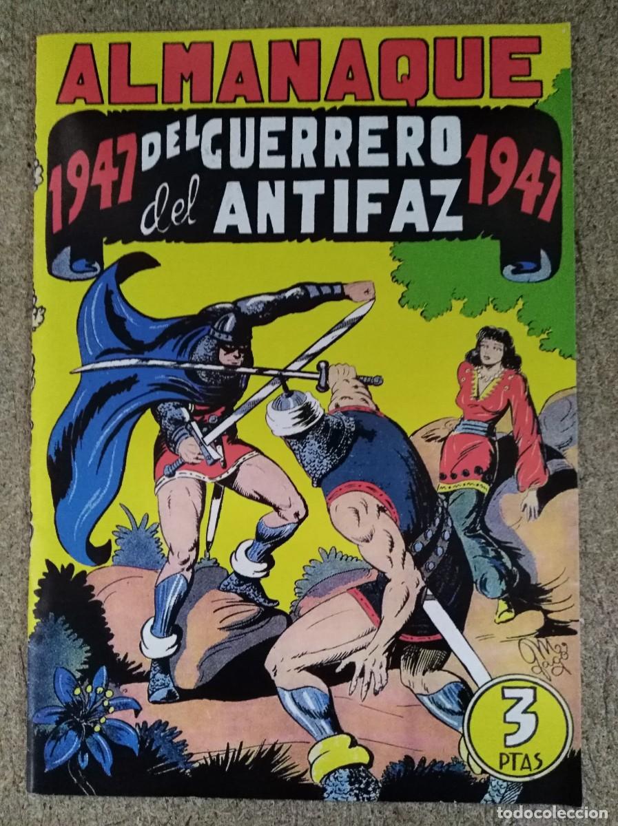 Tebeos: El Guerrero del Antifaz.Almanaque 1947.Valenciana.Facsimil
