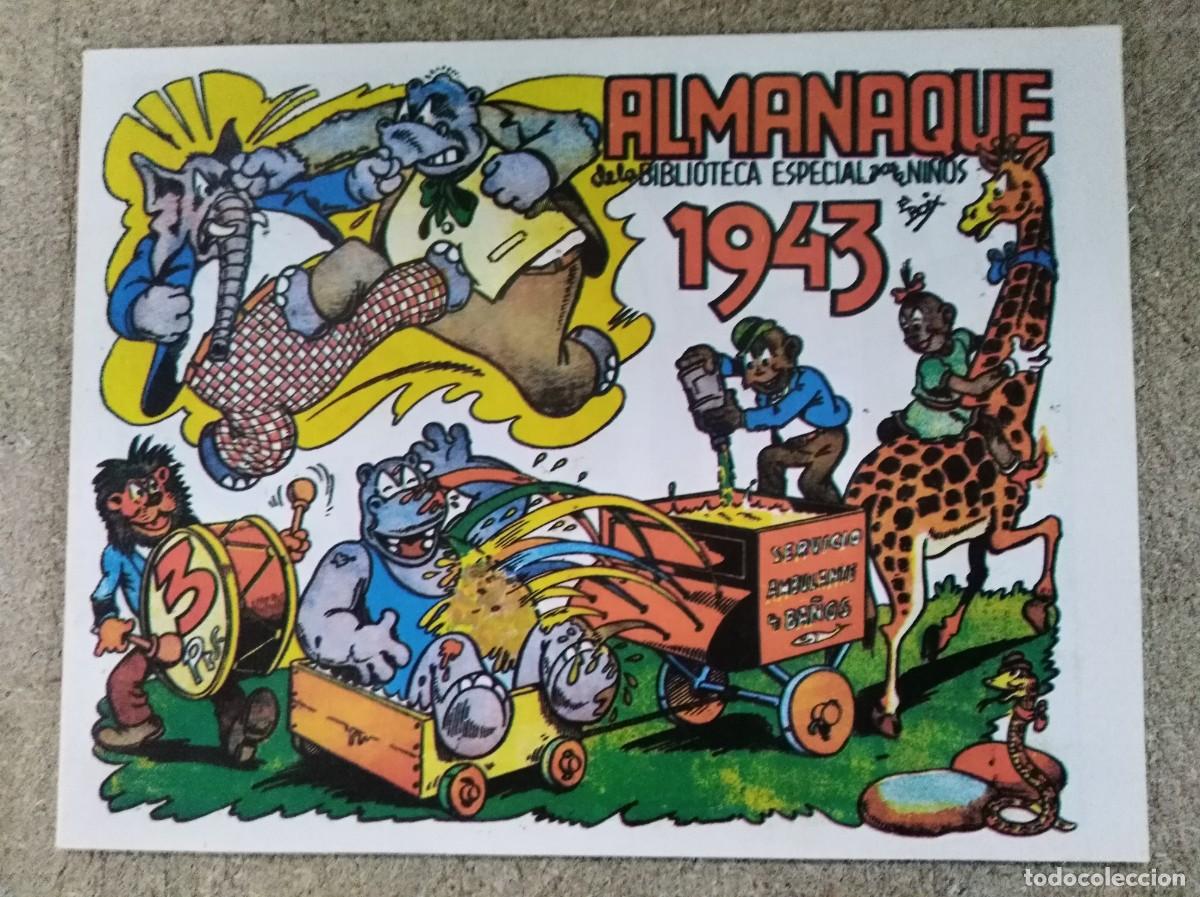 Tebeos: Biblioteca Especial para ni&ntilde;os.Almanaque 1943.Marco.Facsimil