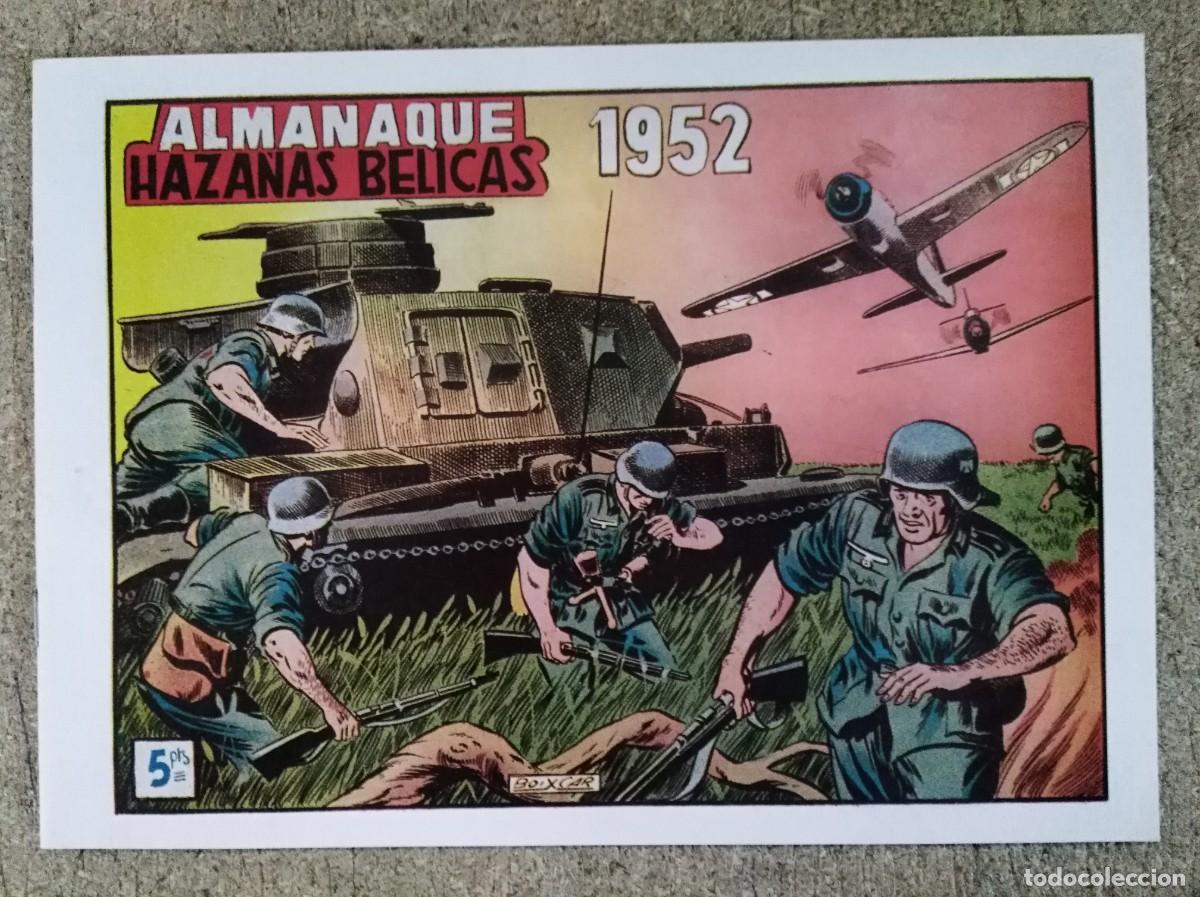 Tebeos: Haza&ntilde;as Belicas.Almanaque 1952.Toray.Facsimil