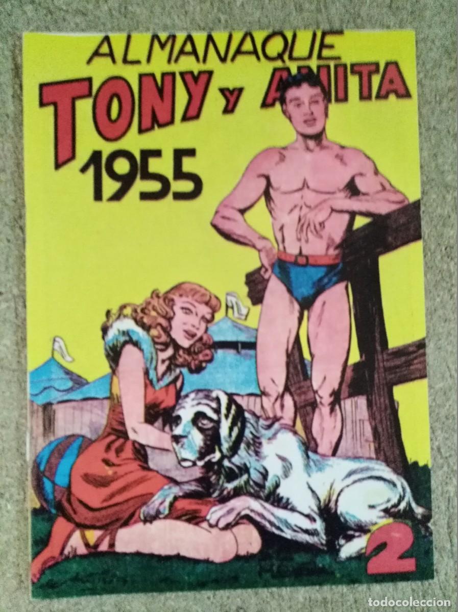 Tebeos: Tony y Anita.Almanaque 1955.Maga.Facsimil