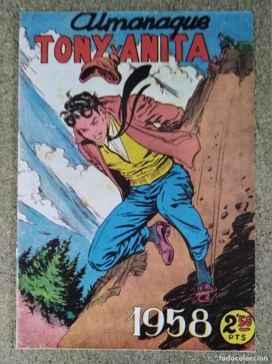 Tebeos: Tony y Anita.Almanaque 1958.Maga.Facsimil