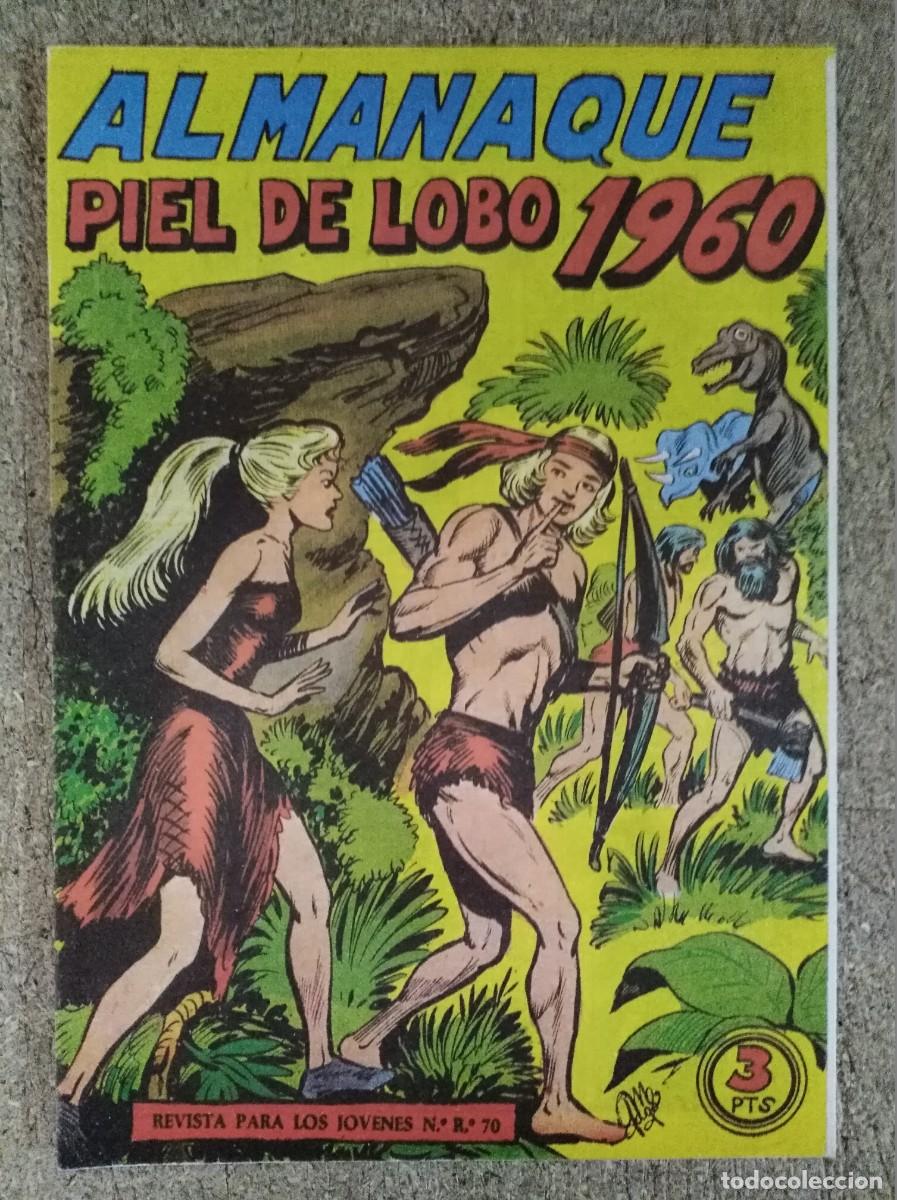Tebeos: Piel de Lobo.Almanaque 1960.Maga.Facsimil