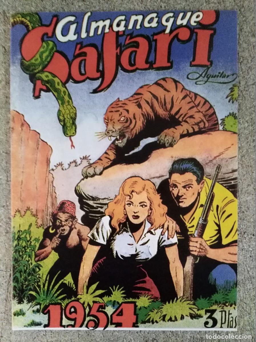 Tebeos: Safari.Almanaque 1954.Ricart.Facsimil