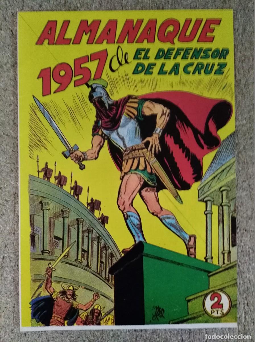 Tebeos: El Defensor de la Cruz.Almanaque 1957.Maga.Facsimil