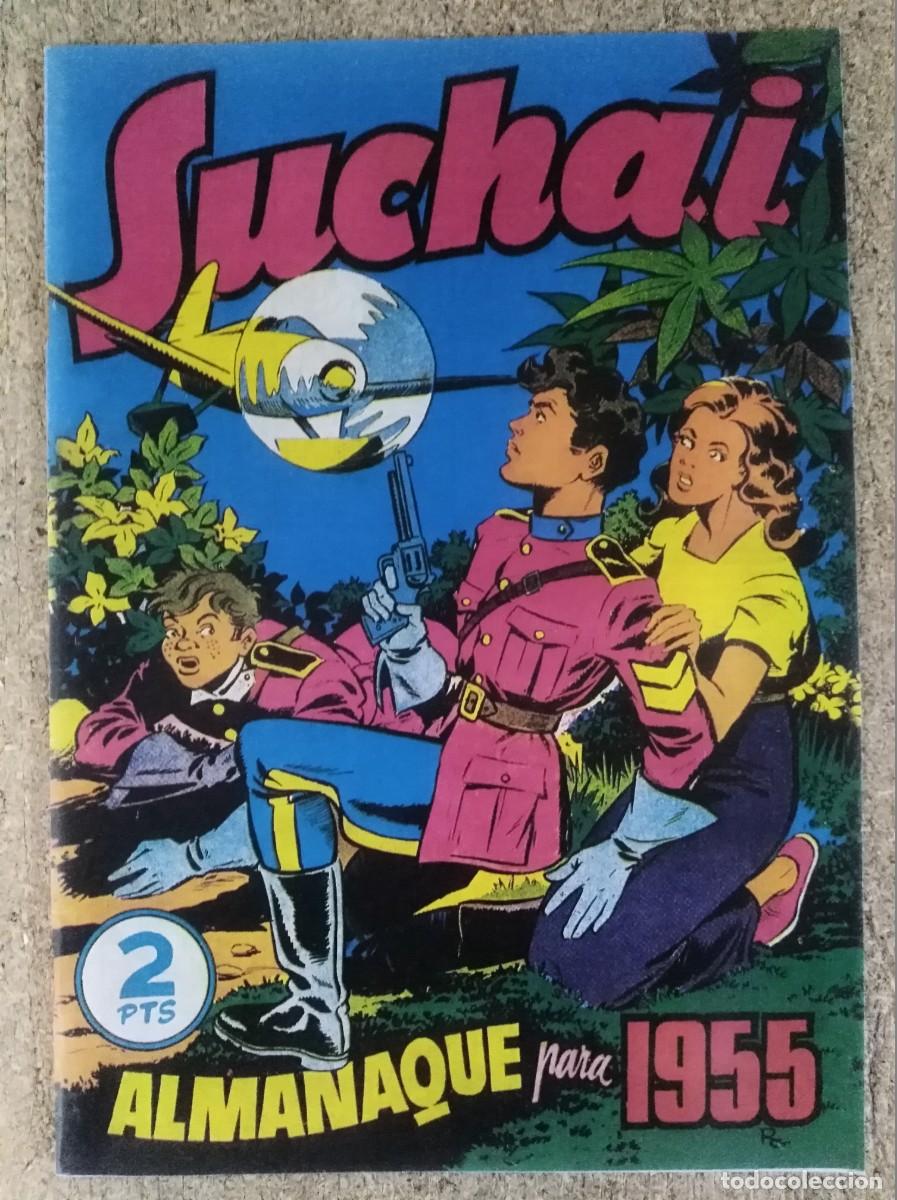 Tebeos: Suchai.Almanaque 1955.Hispano Americana.Facsimil