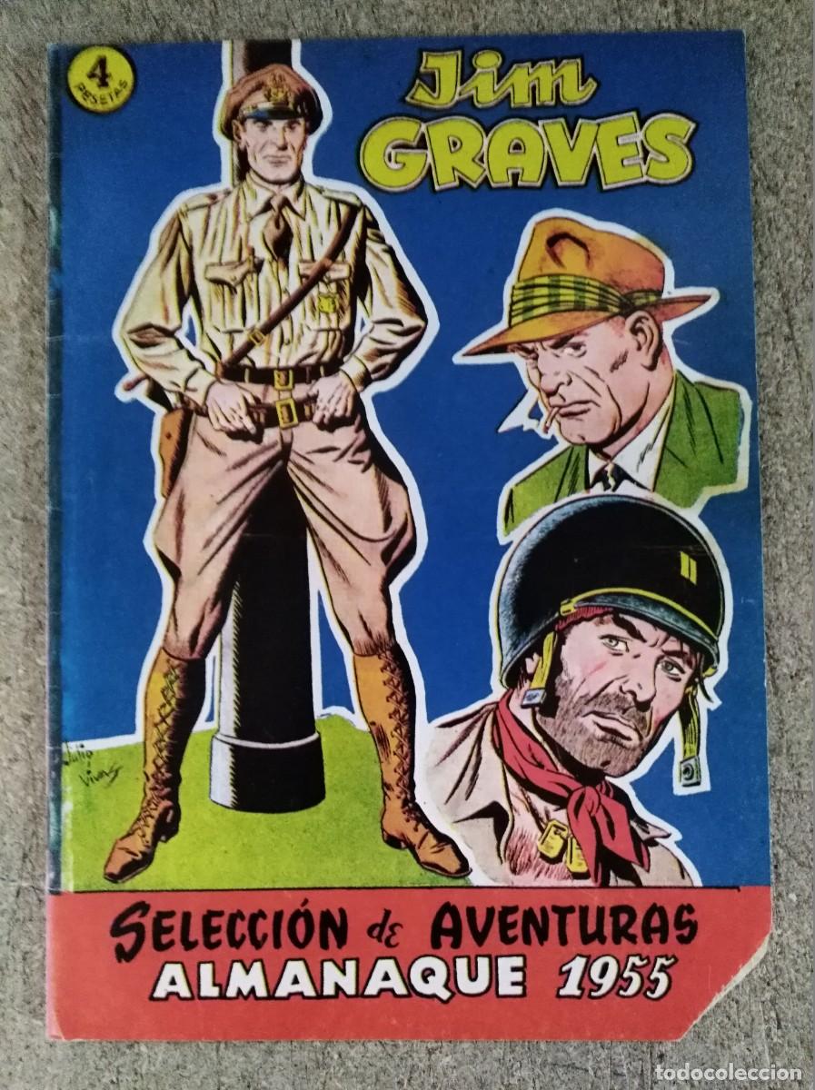 Tebeos: Jim Graves.Almanaque 1955.Toray.Facsimil