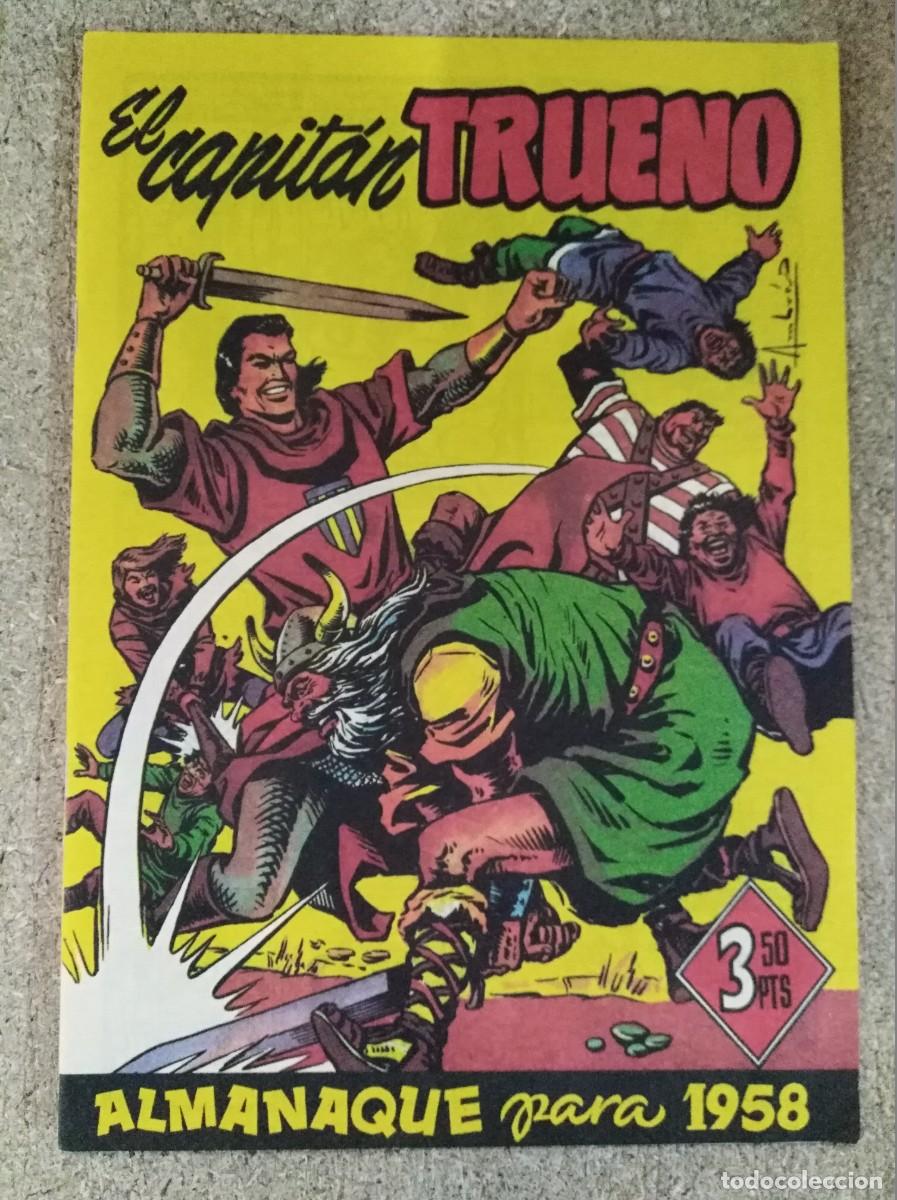 Tebeos: El Capitan Trueno.Almanaque 1958.Bruguera.Facsimil
