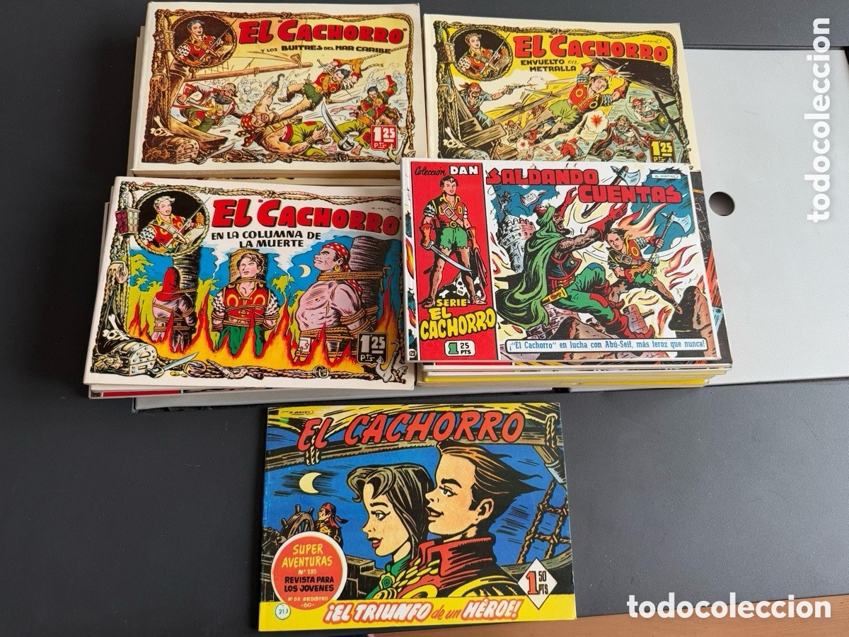 Tebeos: EL CACHORRO. COLECCI&Oacute;N COMPLETA. 27 n&uacute;meros