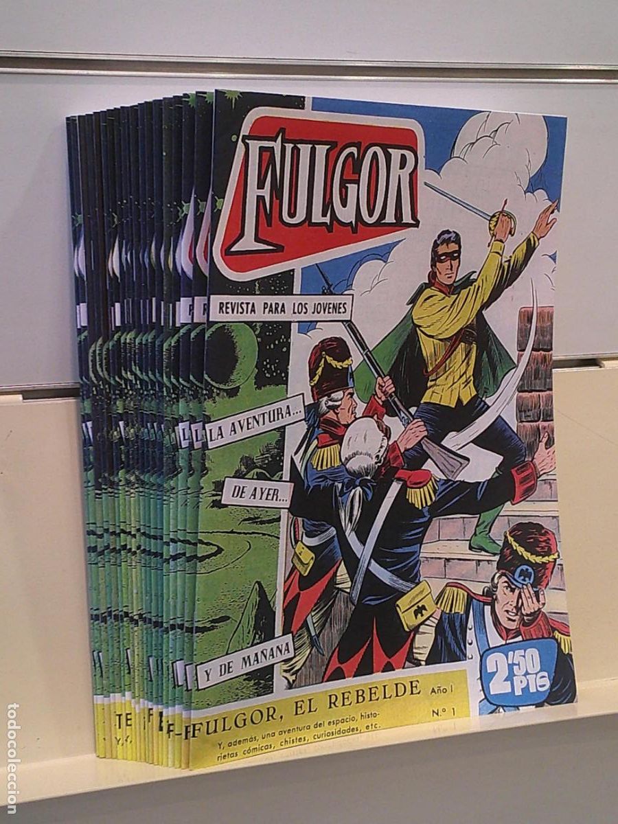 Tebeos: FULGOR COMPLETA 20 NUM. REEDICION