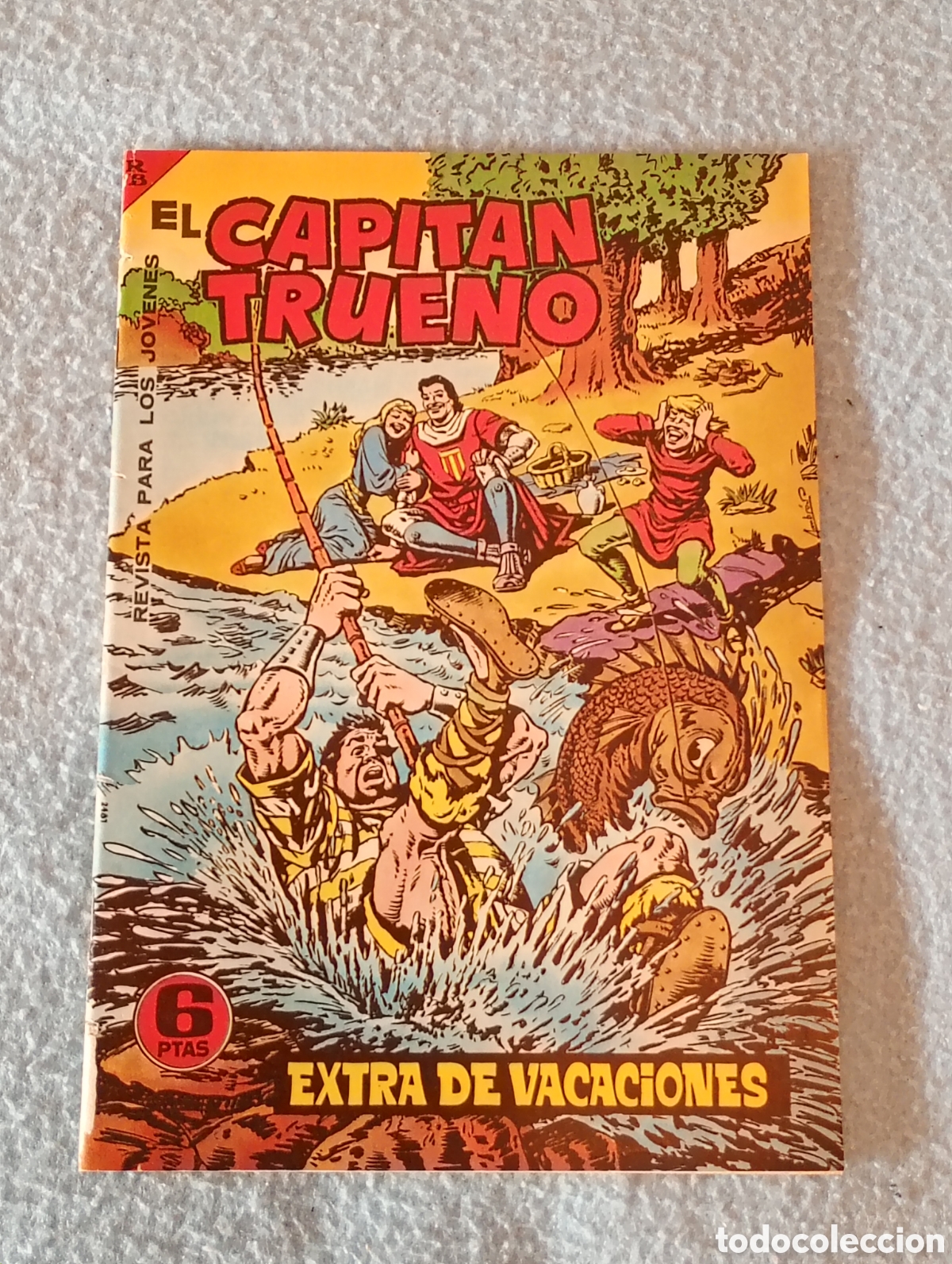 Tebeos: EL CAPIT&Aacute;N TRUENO EXTRA VACACIONES 1964