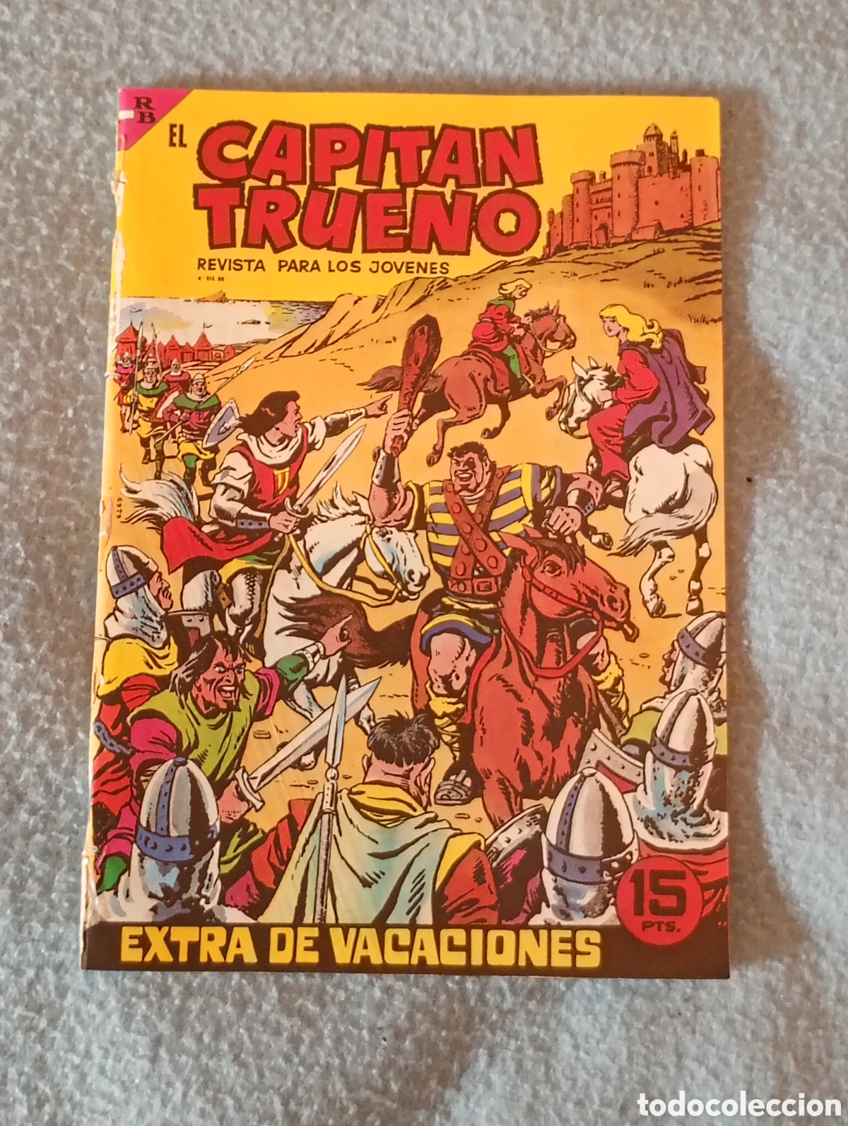 Tebeos: EL CAPIT&Aacute;N TRUENO EXTRA VACACIONES 1965