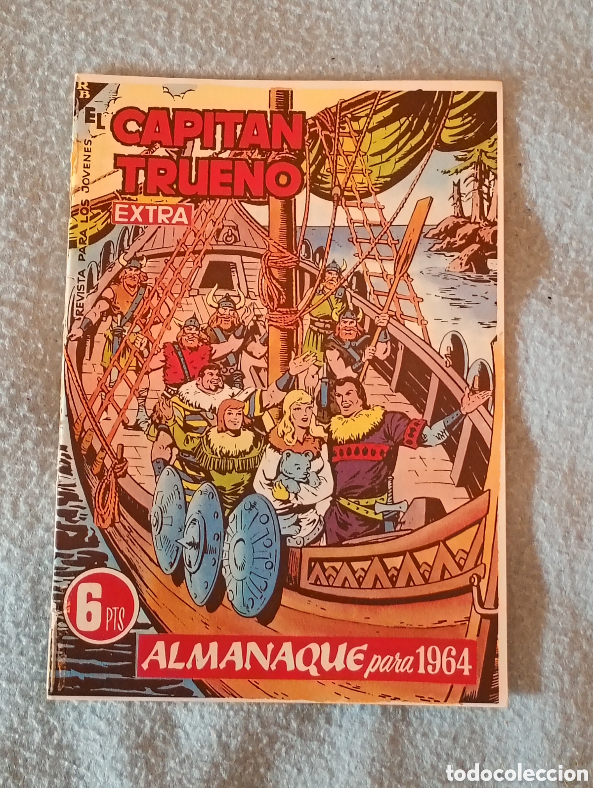 Tebeos: EL CAPIT&Aacute;N TRUENO ALMANAQUE 1964