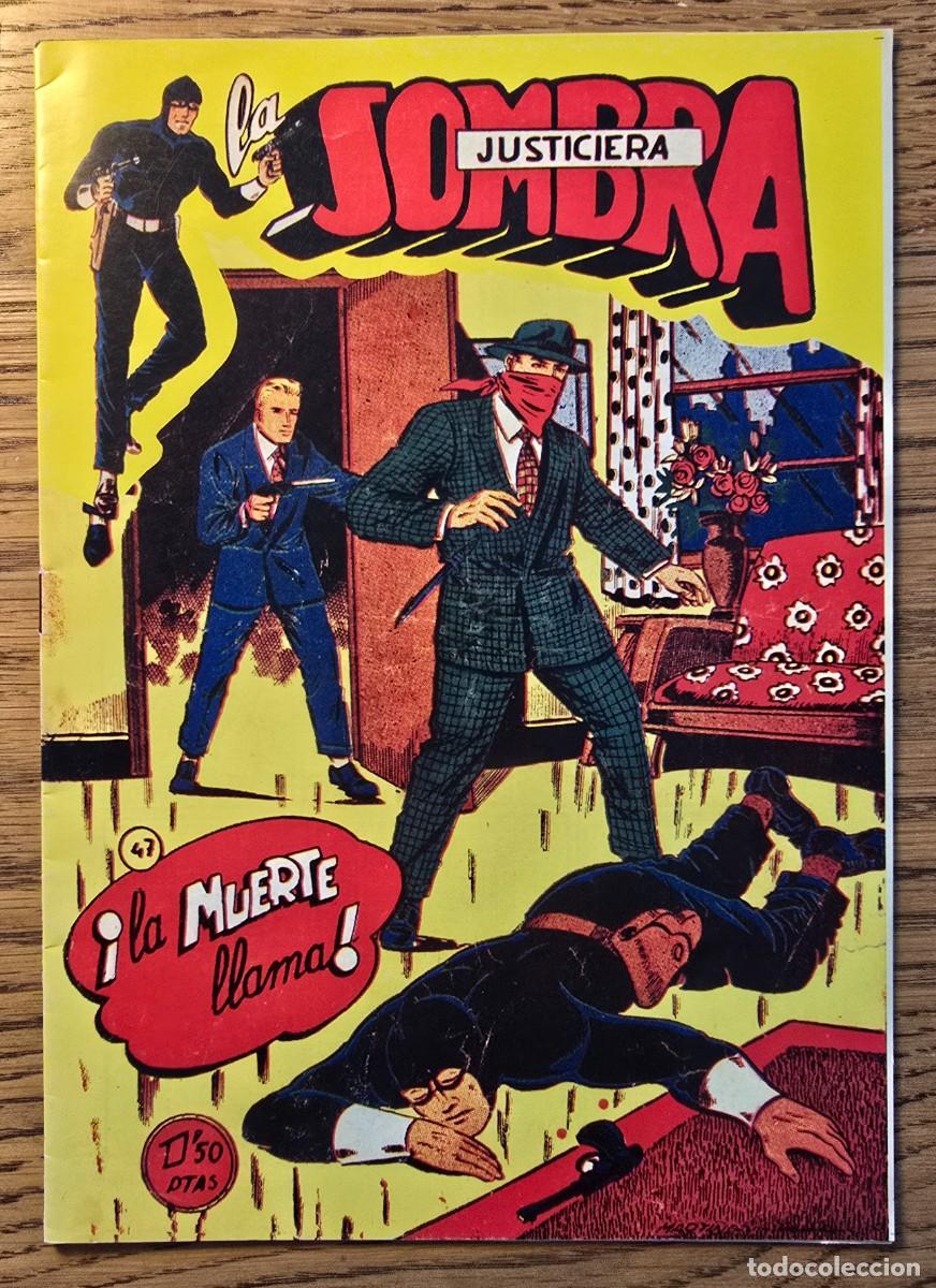 Tebeos: LA SOMBRA JUSTICIERA n&ordm; 47 Facsimil