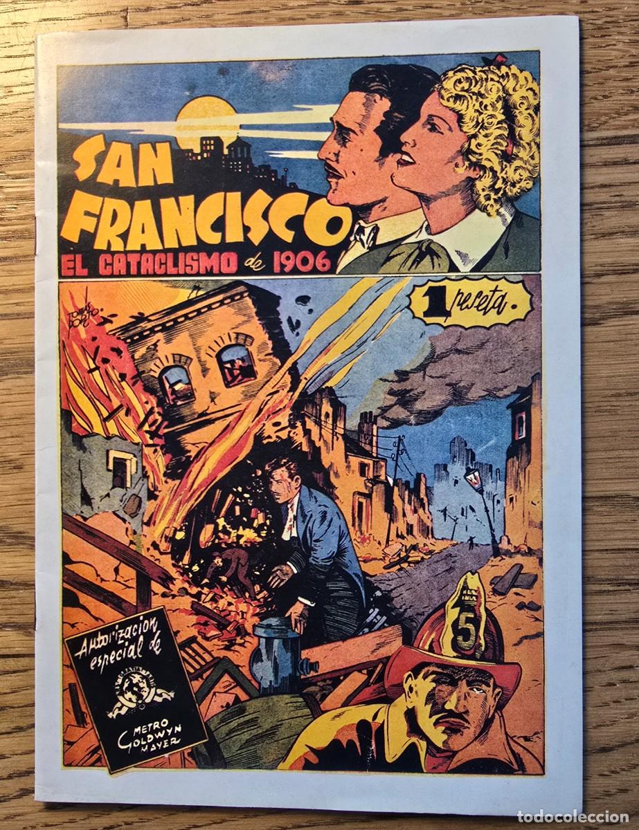 Tebeos: PELICULAS FAMOSAS n&ordm; 28 San Francisco El Cataclismo de 1906 Facsimil