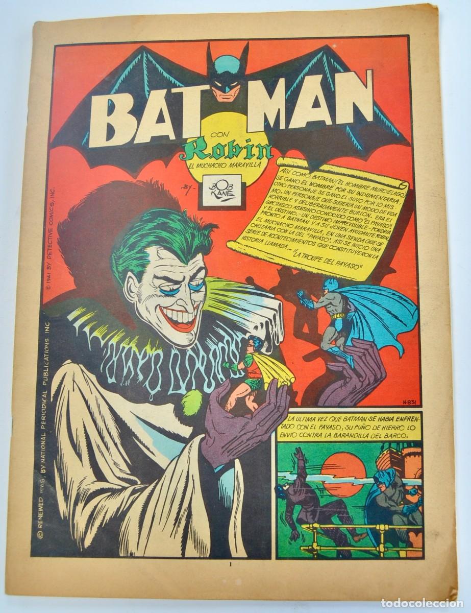 Tebeos: &rdquo;Batman&rdquo;. Reedici&oacute;n. National Periodical Publications, Inc. 1970. Gran Formato. Espa&ntilde;ol. Buen estado