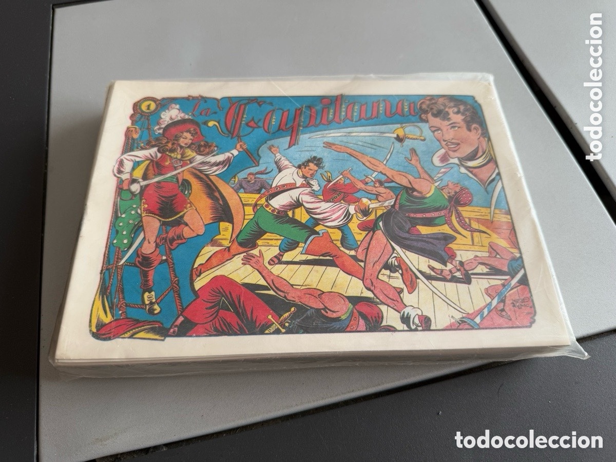 Tebeos: EL CHARRO TEMERARIO. LA CAPITANA. COLECCI&Oacute;N COMPLETA. 44 N&uacute;meros