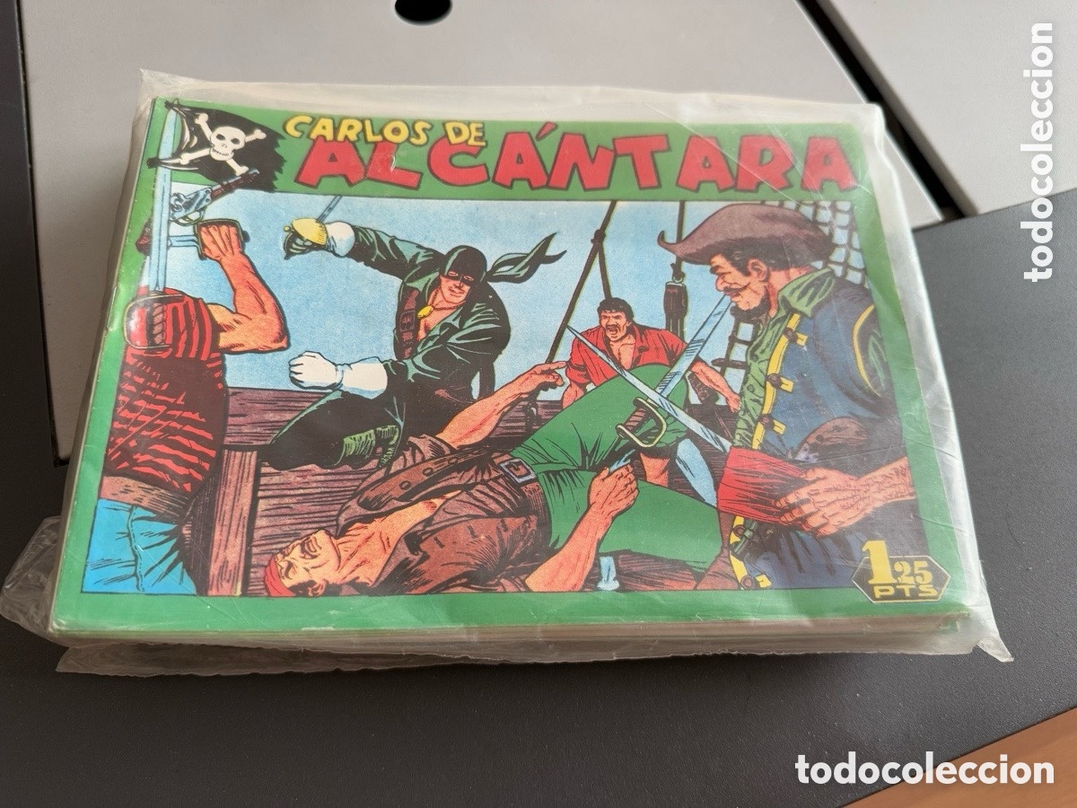 Tebeos: CARLOS DE ALC&Aacute;NTARA. COLECCI&Oacute;N COMPLETA. 37 N&uacute;meros
