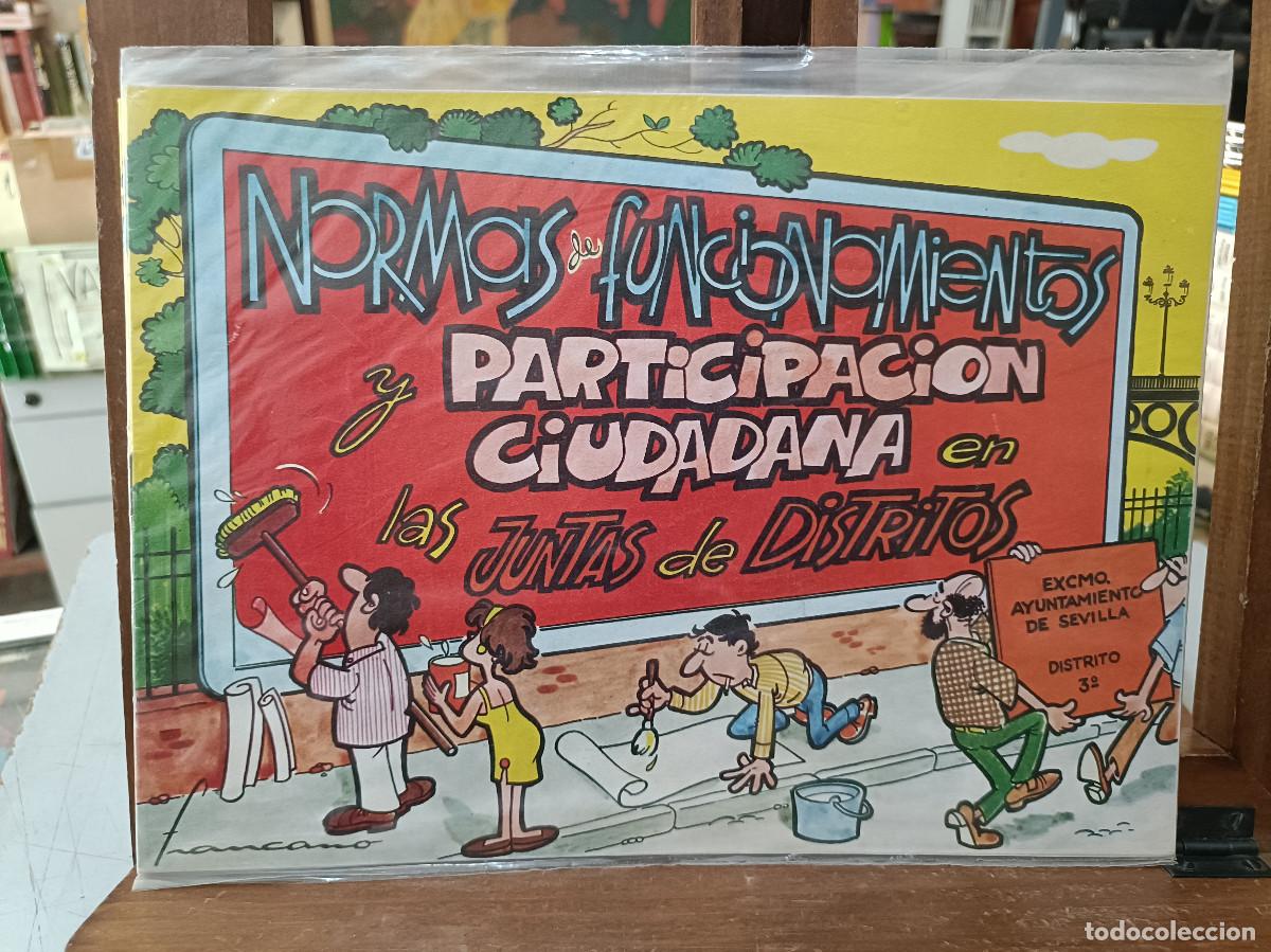 Tebeos: Norma de Funcionamientos y Participaci&oacute;n Ciudadana en las Juntas de Distritos - Sevilla 1986