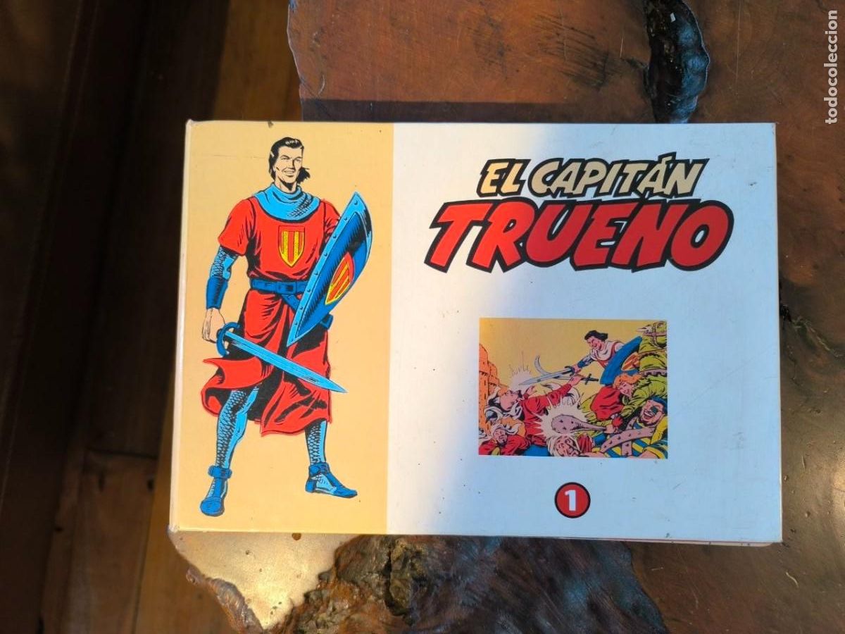Tebeos: EL CAPIT&Aacute;N TRUENO - LOTE 32 C&Oacute;MICS - COLECCI&Oacute;N DAN - EDITORIAL BRUGUERA - EL PERI&Oacute;DICO