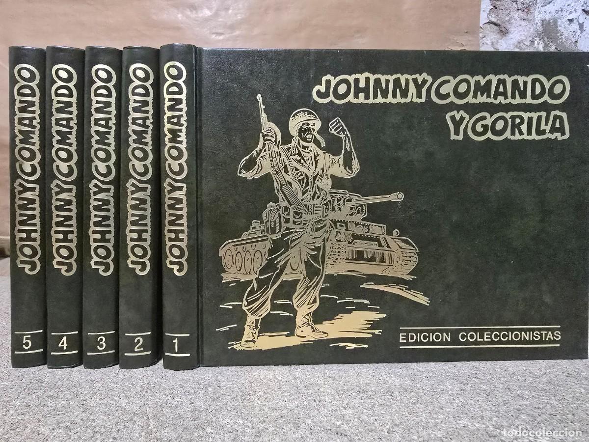 Tebeos: Johnny Comando y Gorila.Completa.5 Tomos.Edicion Coleccionista