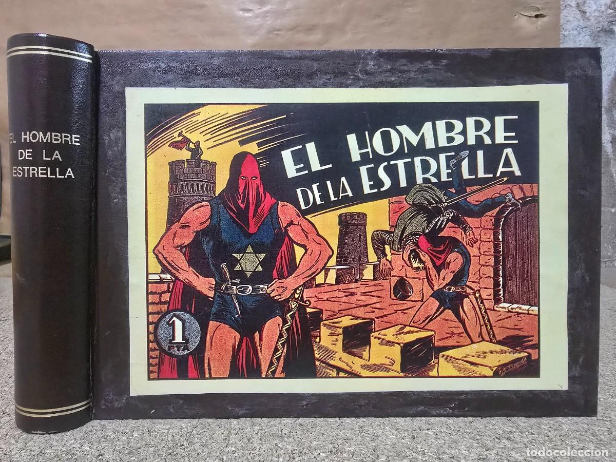 Tebeos: El Hombre de la Estrella.Completa 26 Tebeos en un Tomo.Bruguera.Facsimil