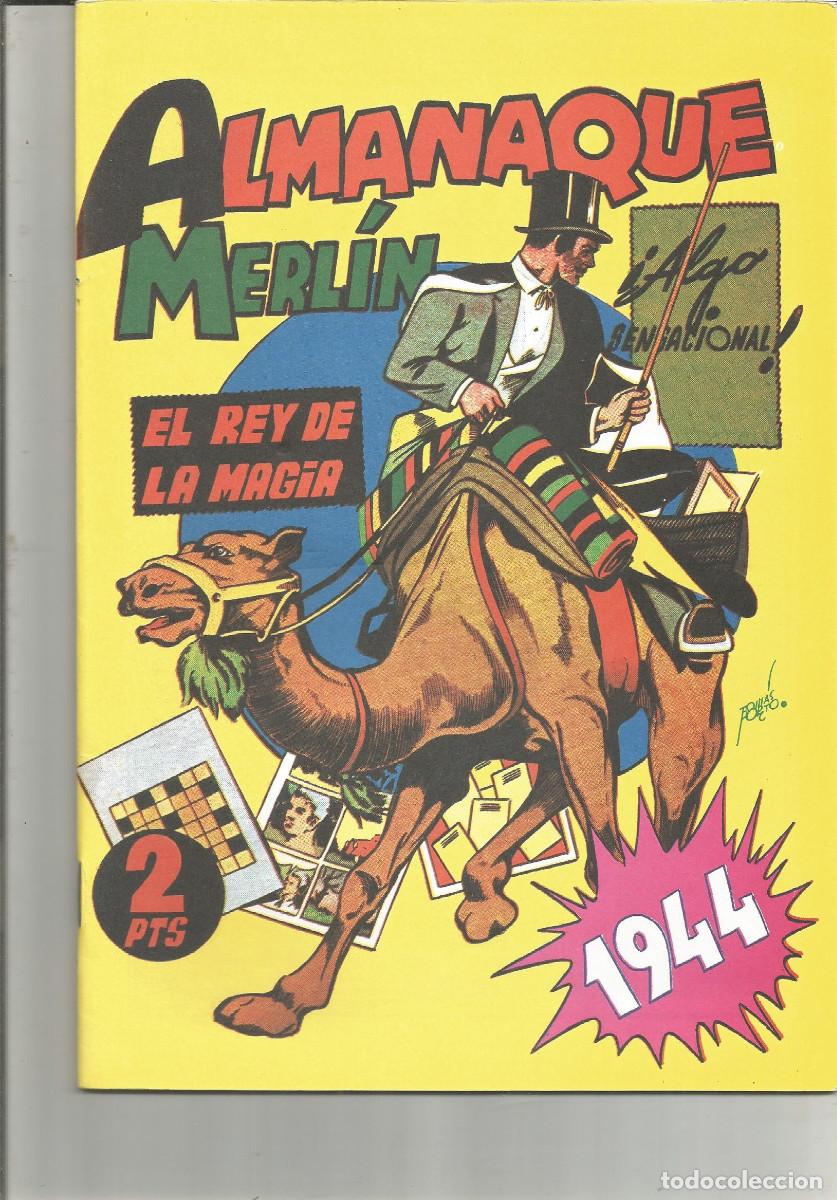 Tebeos: MERLIN ALMANAQUE 1944 REEDICI&Oacute;N