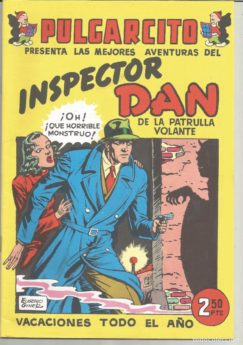 Tebeos: INSPECTOR DAN PULGARCITO VACACIONES TODO EL A&Ntilde;O REEDICI&Oacute;N