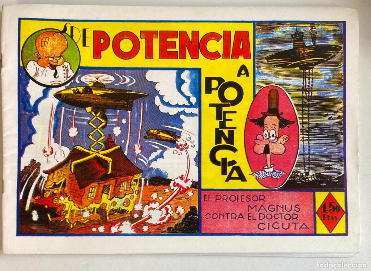 BDs: EL PROFESOR MAGNUS, FACSIMIL COLECCI&Oacute;N COMPLETA (10 NUMEROS)