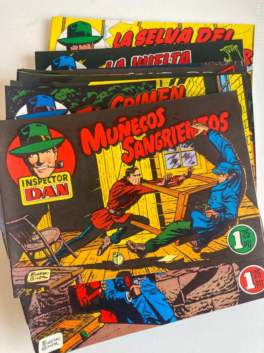 Tebeos: INSPECTOR DAN COMPLETA 72 N&Uacute;MEROS REEDICION - Foto 2