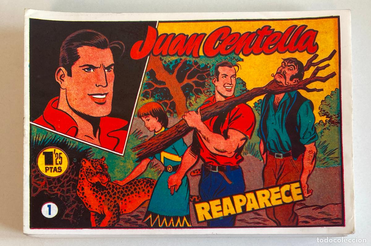 Tebeos: JUAN CENTELLA COMPLETA 36 NUM. REEDICION