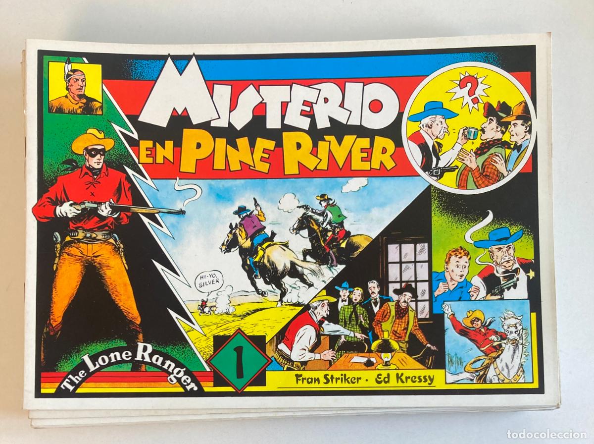 Tebeos: LONE RANGER - EL LLANERO SOLITARIO / COMPLETA 17 N&Uacute;MEROS / REEDICI&Oacute;N