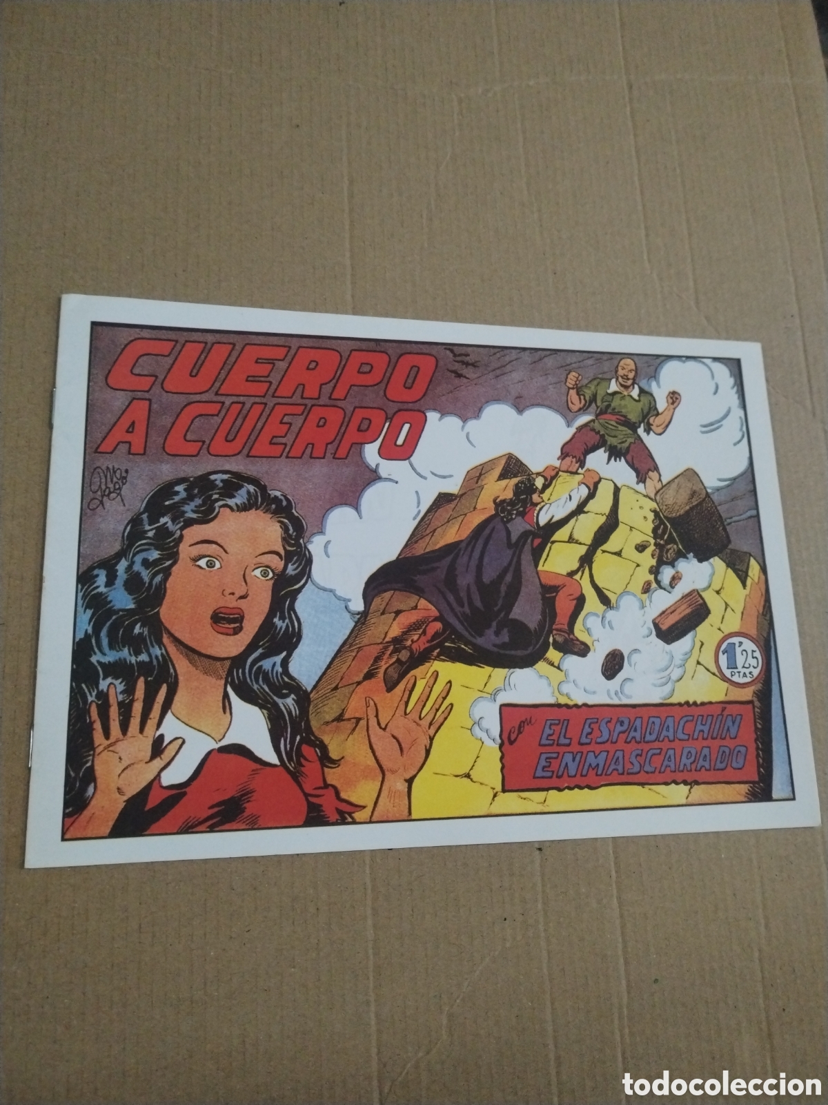 Tebeos: Cuerpo a cuerpo con El Espadach&iacute;n Enmascarado / REEDICI&Oacute;N - FACS&Iacute;MIL
