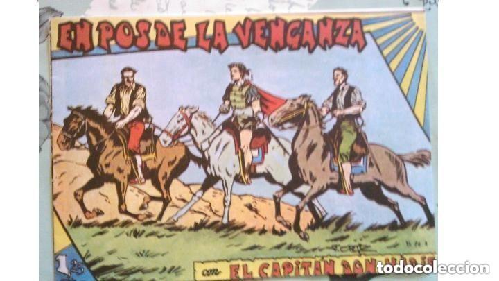 Tebeos: El capit&aacute;n don Nadie - En pos de la venganza - Reedicion de tebeo antiguo