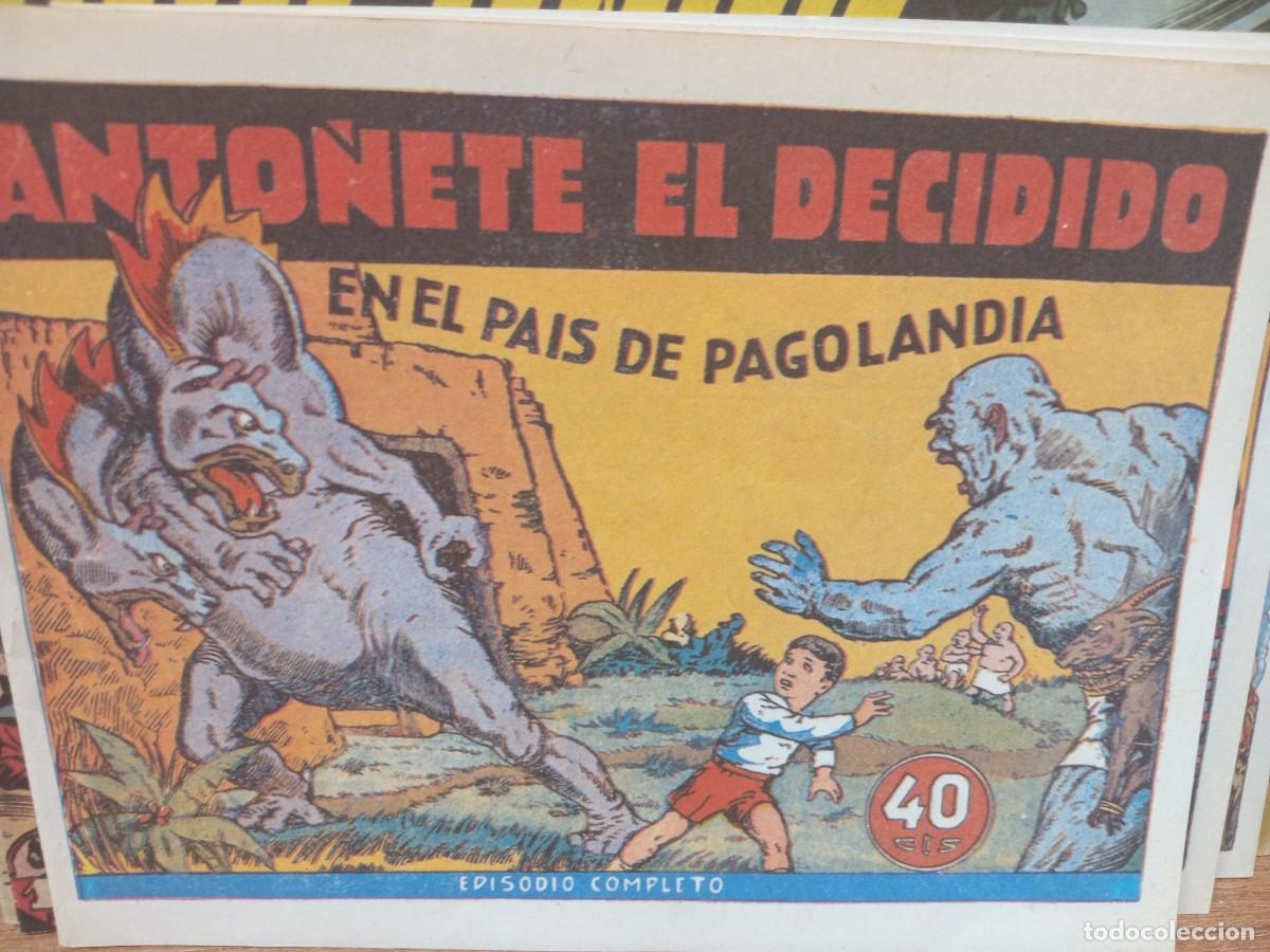 Tebeos: ANTO&Ntilde;ETE EL DECIDIDO- N&ordm; 1 - HISPANO AMERICANA - FACSIMIL