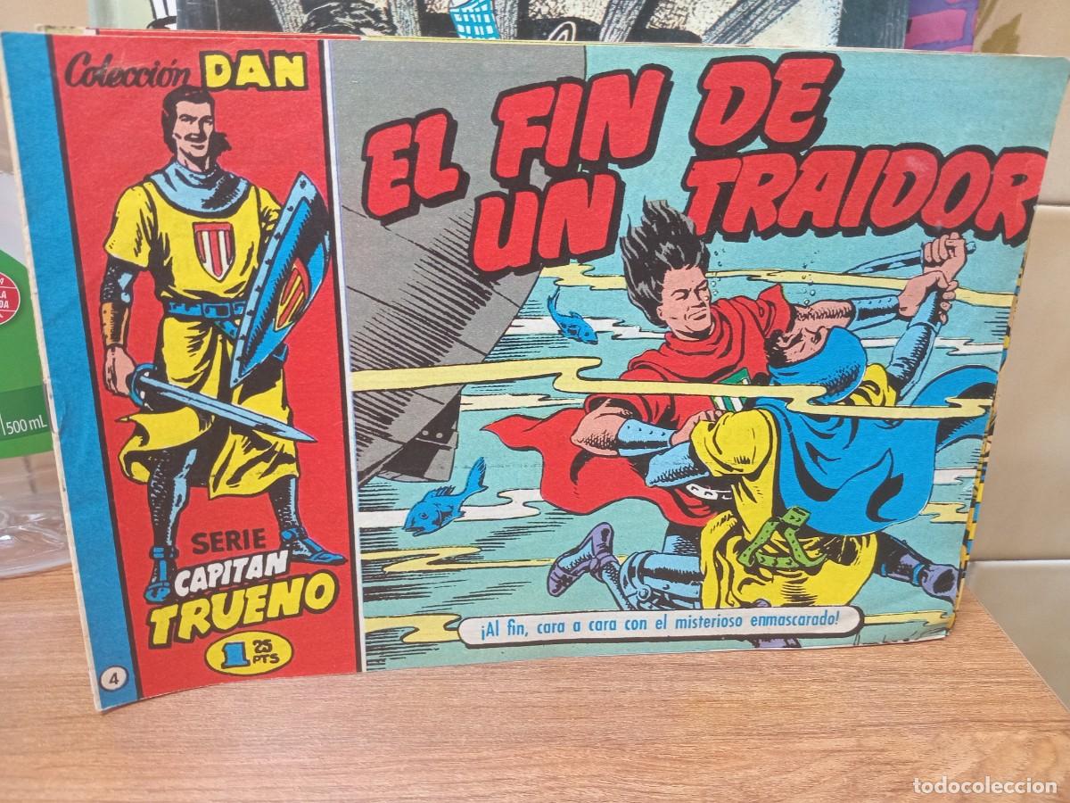 Tebeos: EL CAPITAN TRUENO - N&ordm; 4 - BRUGUERA - FACSIMIL