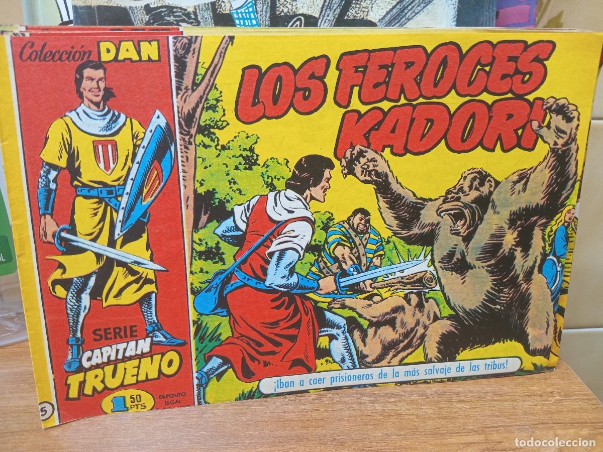 Tebeos: EL CAPITAN TRUENO - N&ordm; 5 - BRUGUERA - FACSIMIL