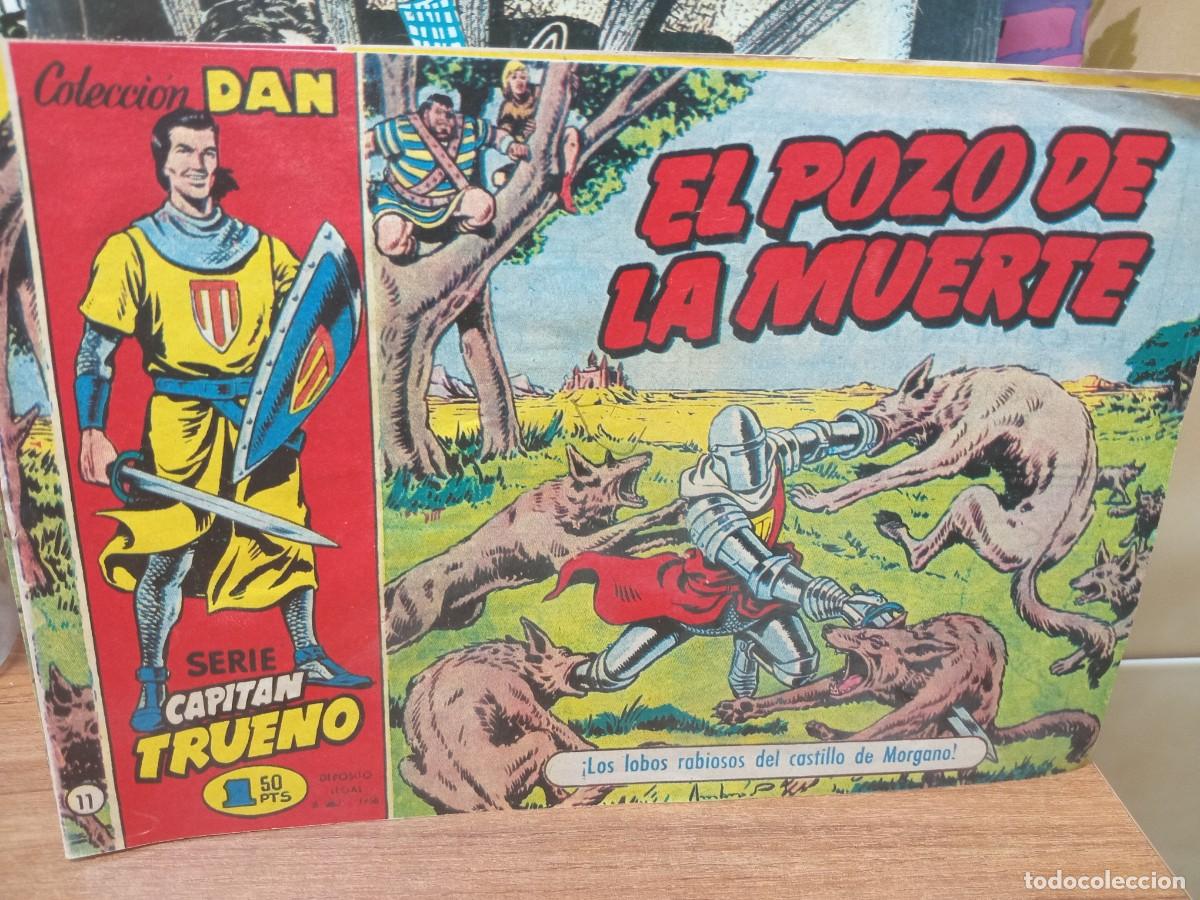 Tebeos: EL CAPITAN TRUENO - N&ordm; 11 - BRUGUERA - FACSIMIL