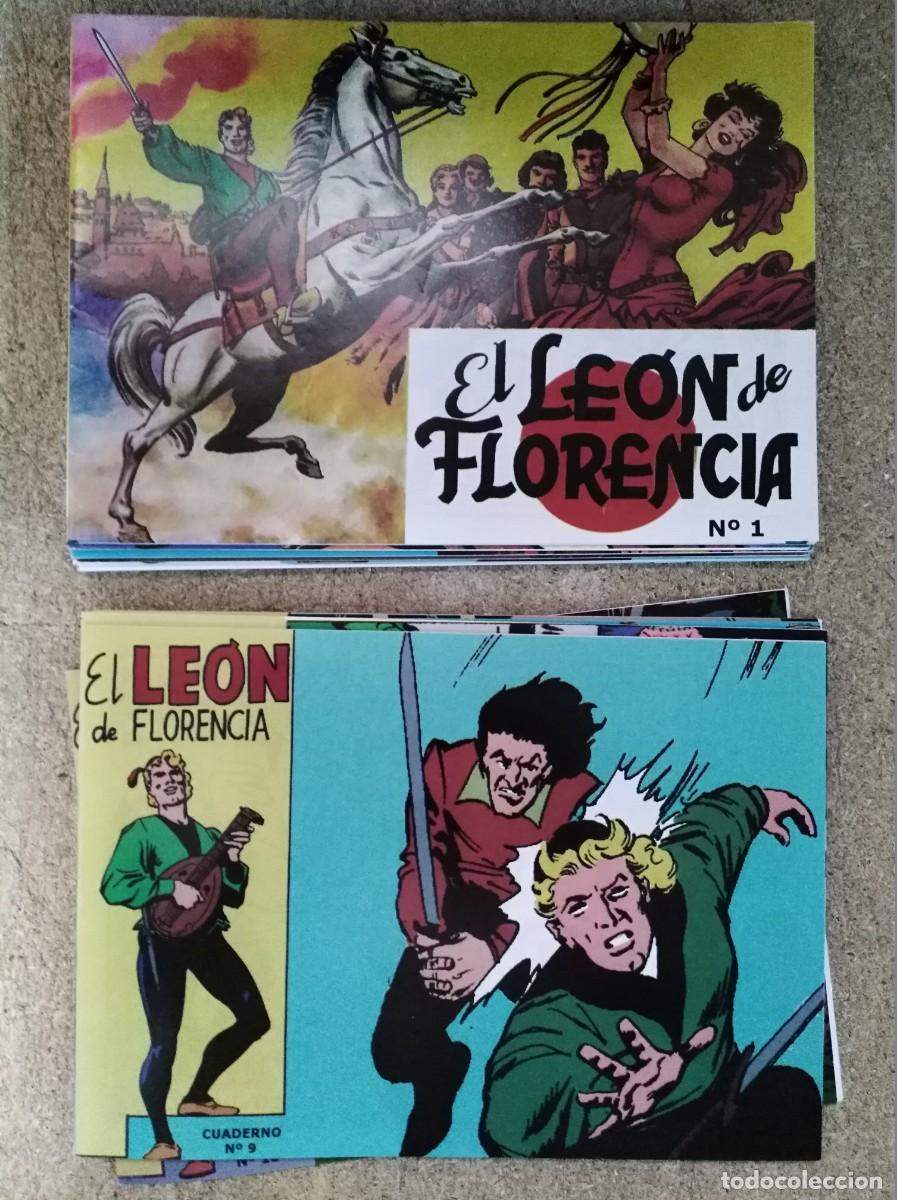 Tebeos: El Leon de Florencia.Completa 16 Tebeos Maga.Facsimil