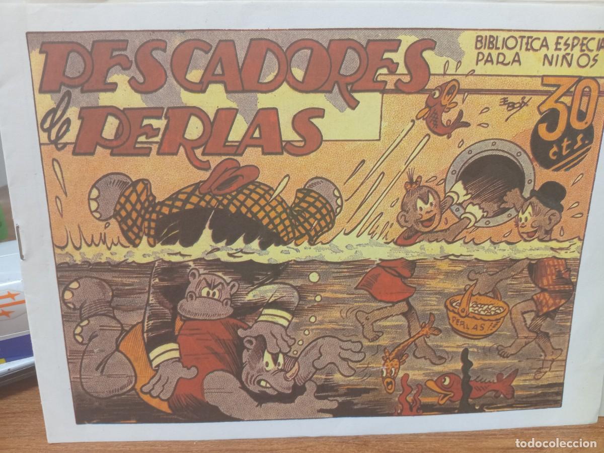 Comics: BIBLIOTECA ESPECIAL PARA NI&Ntilde;OS - PESCADORES DE PERLAS - MARCO - FACSIMIL