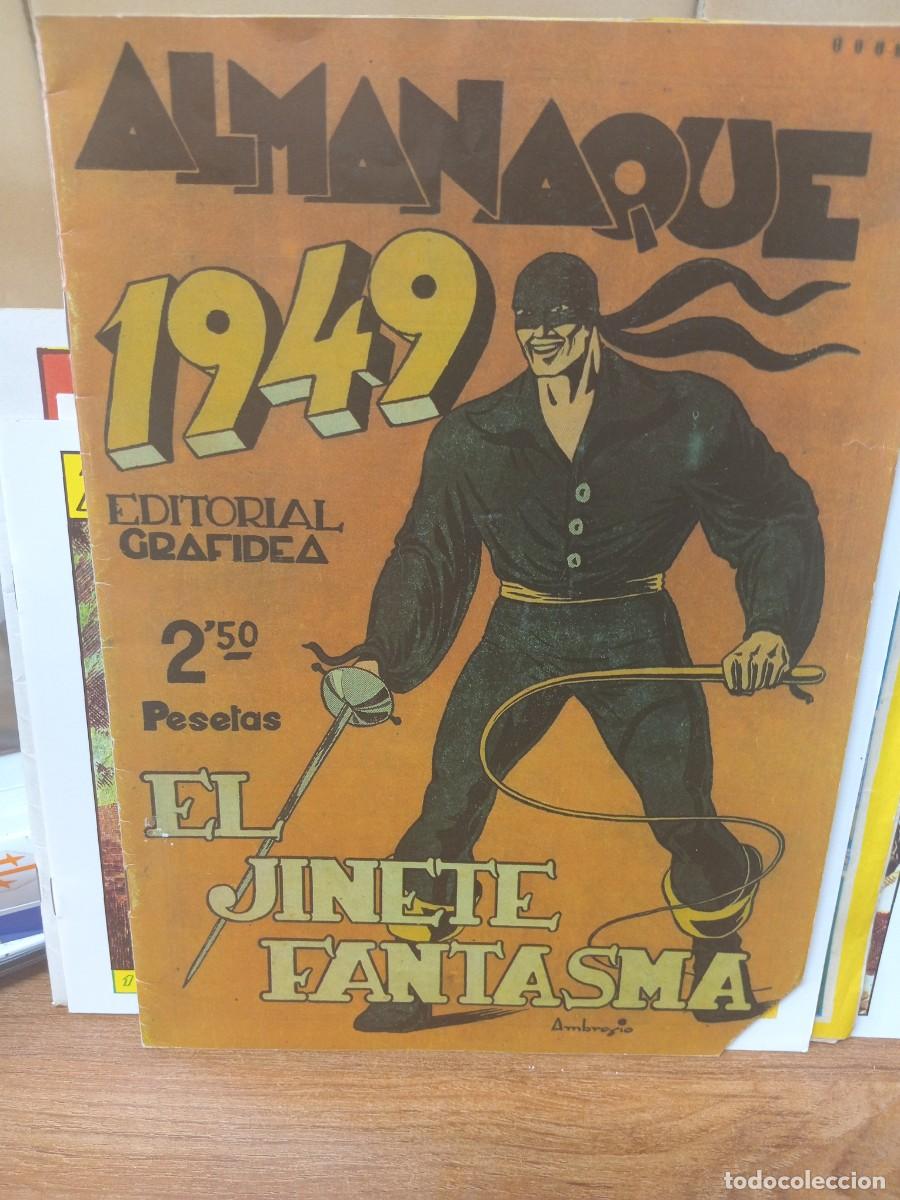 Comics: EL JINETE FANTASMA ALMANAQUE 1949 - GRAFIDEA - FACSIMIL