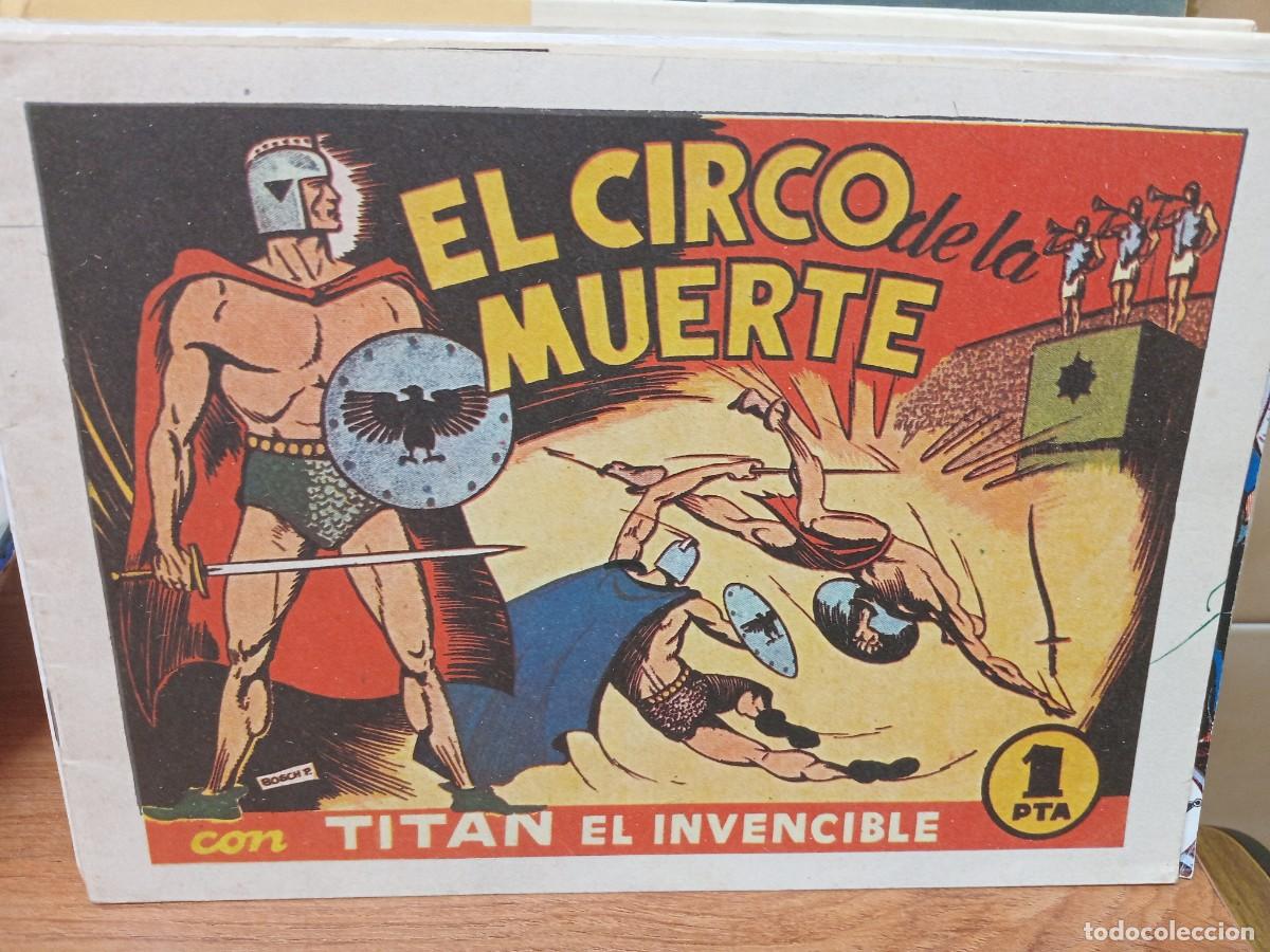 Tebeos: TITAN EL INVENCIBLE - N&ordm; 1 - BRUGUERA - FACSIMIL