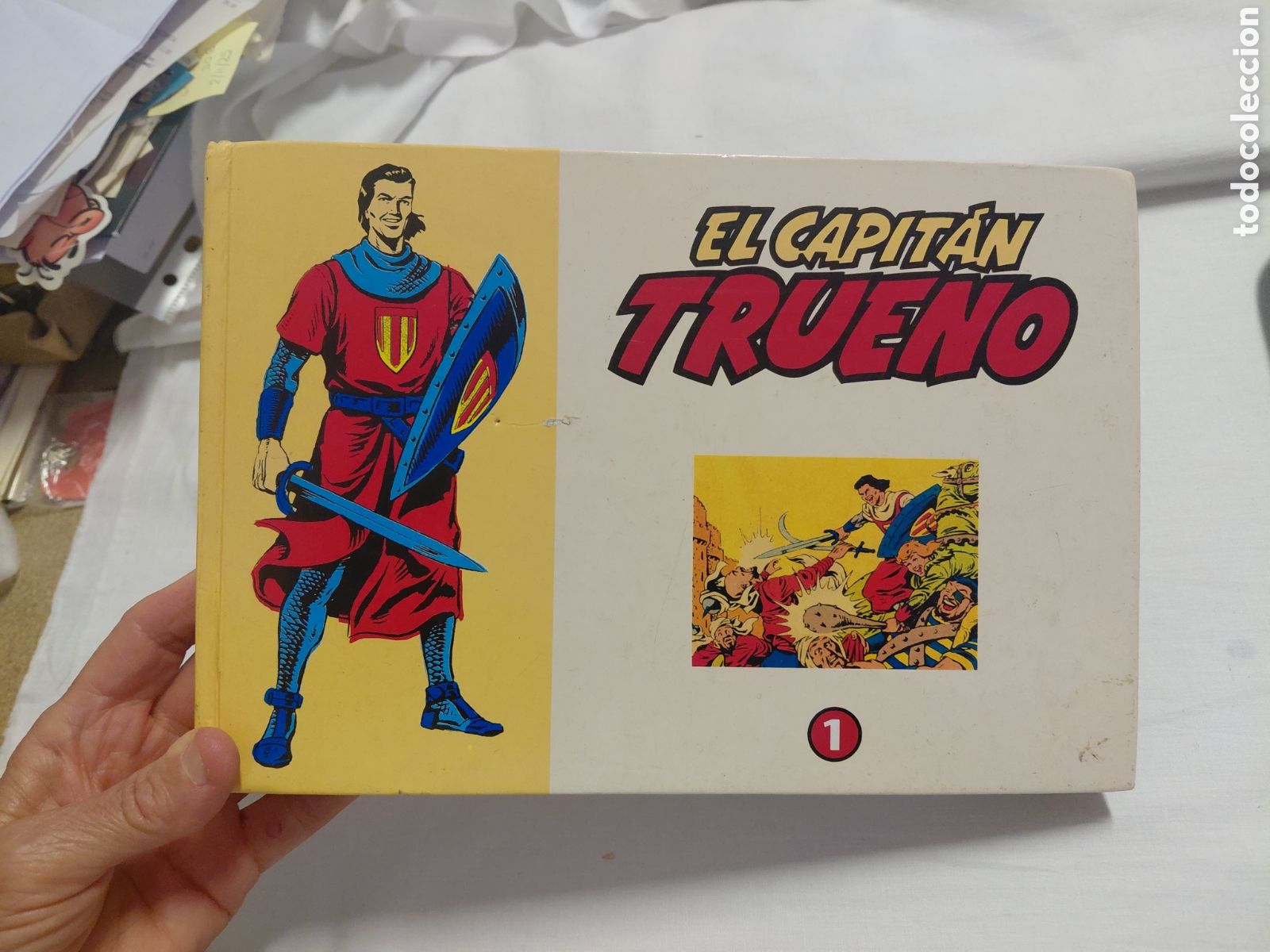 Comics: TOMO 1 EL CAPITAN TRUENO REEDICION FACSIMIL N&ordm; 1 AL 32 EL PERIODICO