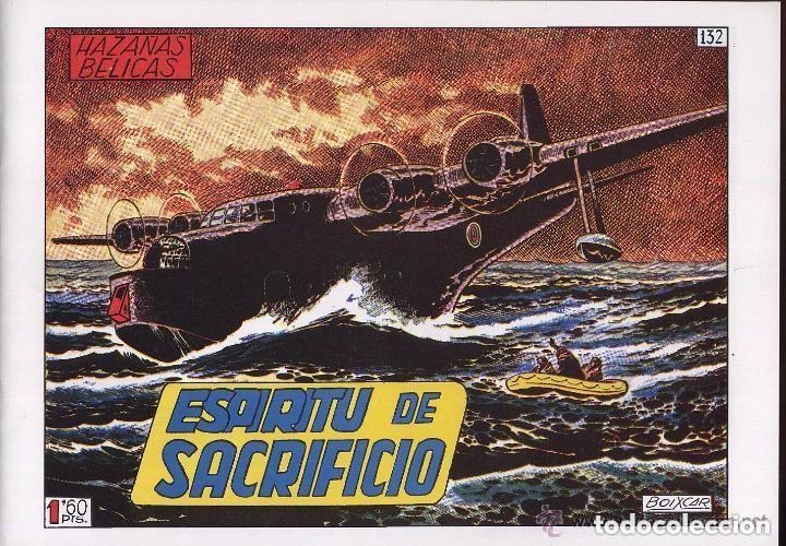 Tebeos: HAZA&Ntilde;AS BELICAS N 132- ESPIRITU DE SACRIFICIO -REEDICION