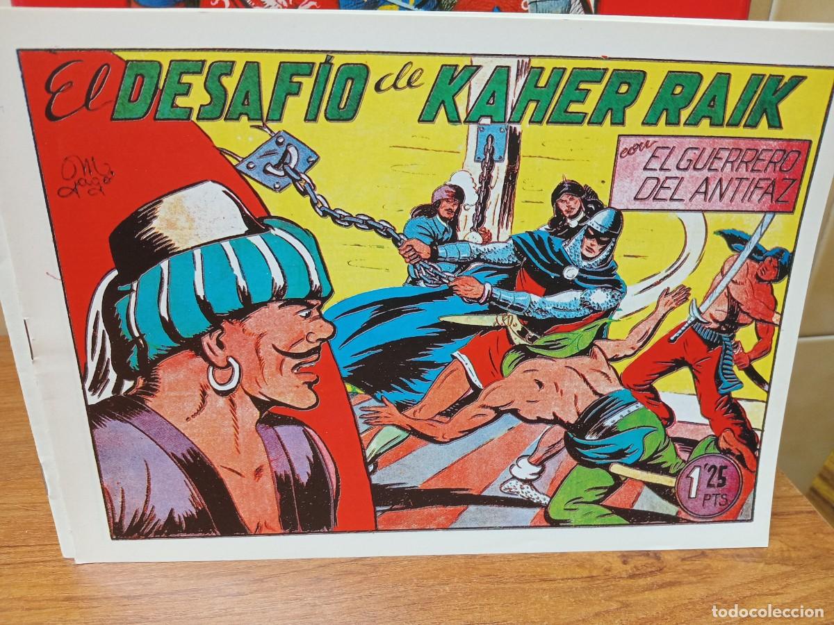 Tebeos: EL GUERRERO DEL ANTIFAZ - N&ordm; 136 - FACSIMIL DE VALENCIANA
