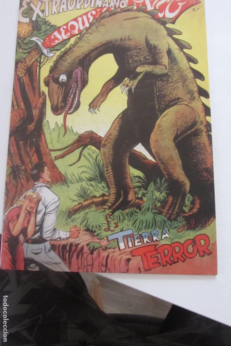 Tebeos: FACSIMIL La Tierra del Terror / Jeque Blanco / Extraordinario / N&ordm; 4 Rollan BUEN ESTADO ARX219