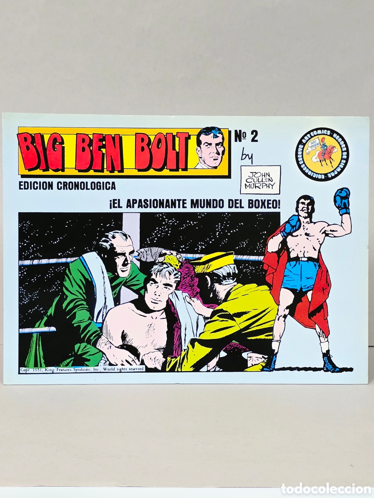 Tebeos: C&Oacute;MIC BIG BEN BOLT 2 H&Eacute;ROES DE SIEMPRE EDICIONES ESEUVE FACS&Iacute;MIL DE KIOSCO - Foto 1